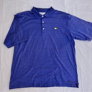 Masters Golf shirt from Augusta National Golf Shop, blue, Men’s size XL
